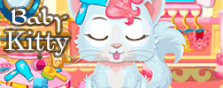 Baby Kitty Salon flash game preview