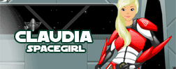 claudia spacegirl
