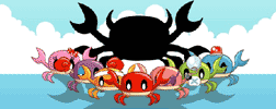 Crabs Party flash game preview