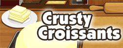 crusty croissants