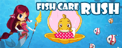 Fish Care Rush flash game preview