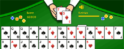 Gaps Solitaire flash game preview
