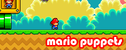 Mario Puppets flash game preview
