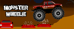 Monster Wheelie flash game preview