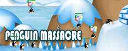Penguin Massacre flash game preview