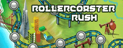 Rollercoaster Rush flash game preview
