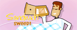 Sandwich Sweep flash game preview