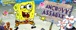 Spongebob Anchovy Assault game preview