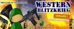 Western Blitzkrieg flash game preview